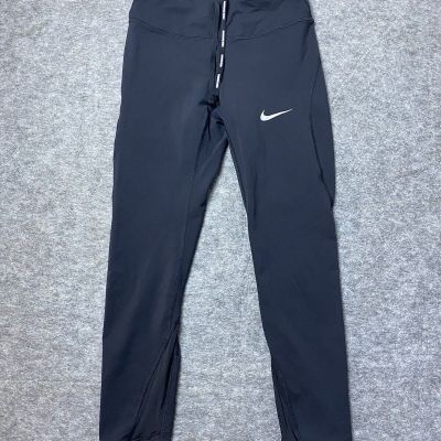 Nike Dri Fit Leggings Womens Extra Small Black Compression Workout Pants